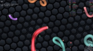 Slitherio mod apk android Invisible skin God Mode (unlocked) 4