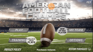 American Football Champs Mod APK Unlimited Money Free 1